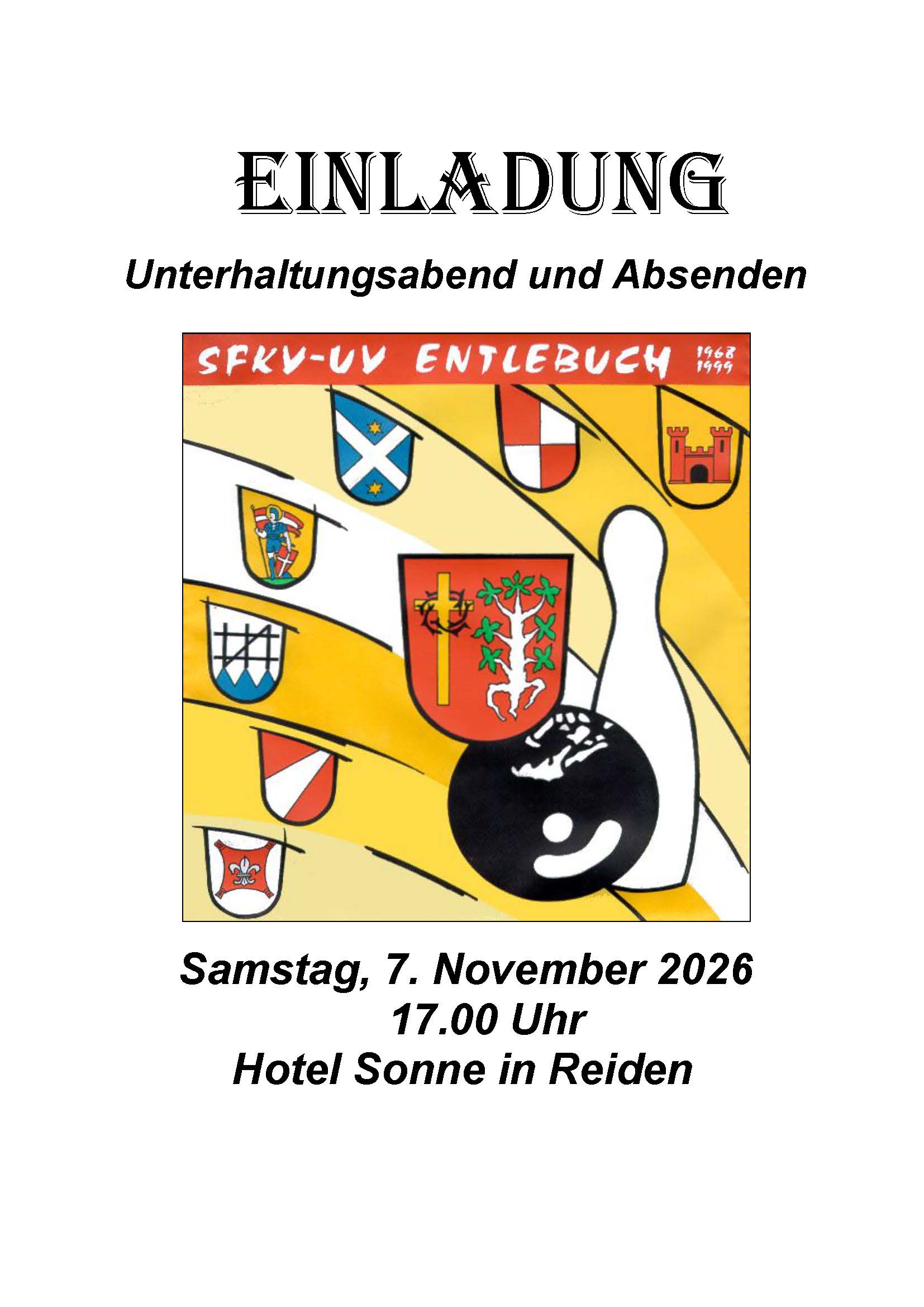 Flyer Absenden 2026